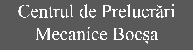 Centrul de Prelucrări Mecanice Bocșa